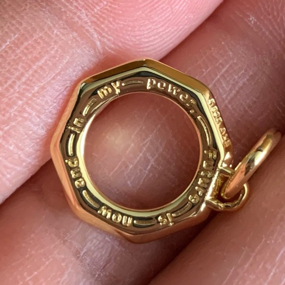 NWOT ME Rainbow Medallion Pendant Dangle Charm Sterling Silver 925 - Picture 15 of 16